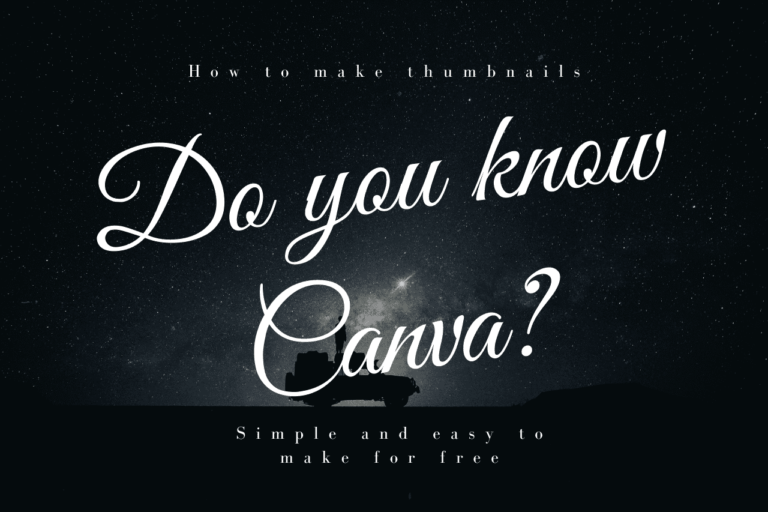 完全無料 知識不要で簡単 おしゃれなサムネイルの作り方 Canva Harucreate Official