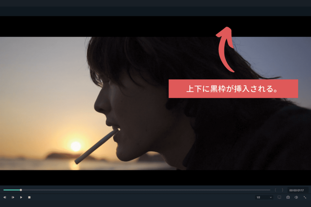 中田 暖人:Filmora Xの編集画面